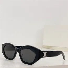 تصميم أزياء جديد نساء نظارة شمسية Cat Eye 40238 أسيتات إطار شعبية وبسيطة نمط في الهواء الطلق UV400 نظارات حماية