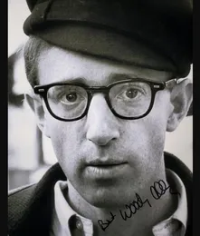Woody Allen Autograferad Signerad signaturerad Auto Collectible Memorabilia Photo Picture