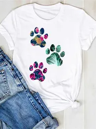 T-shirt ananas P Dog Pet Cartoon Fruit Beach Women's Trend Top Beautiful Graphic T-Shirt P230523