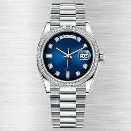 Luxury Diamond Watch Women Women Women Men AAA Qualidade de 40 mm 41mm Durabilidade de precisão Automática MOVIME