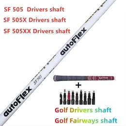 Club Grips Бренд драйверов для гольфа вал белый autoflex sf505xxsf505sf505x flex graphite бесплатный сборник сборки и Grip 230522