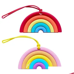Party Favor Rainbow Lage Tag Sile Outdoor Vacation Aircraft Anpassad logotyp Drop Delivery Home Garden Fest Supplies Event DH9TN
