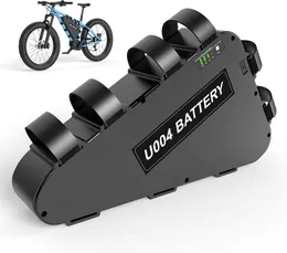 Elecirc Ebike Bataryası 48V 52V 28AH 24AH 20AH Üçgen Pil Paketi 1500W 1000W 500W Motor Electric Mountain Road City Bike