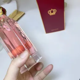 Luxuries designer women men Red Queen's perfume 100Ml Long Lasting Body Spray Gift Original Perfumes High Quality fast ship