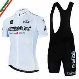 Ensembles de maillots de cyclisme Tour De Italy D'ITALIA Vélo pour hommes Vêtements à manches courtes Maillot de vélo Cuissard à bretelles 230522