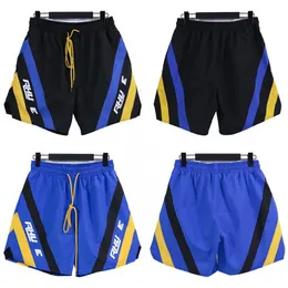 Män av högsta kvalitet Hydro Swim Shorts Premium Swim Shorts Herr Logotyptryck Brev Utskrift Sidan färg Blockering MAN SPORT OCH CASSIAL MENS Summer Shorts