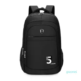 Backpack masculino de grande capacidade Backbag simples Multi-camada de camada ao ar livre Bolsa de viagem masculina à prova d'água multifuncional de 15,6 polegadas laptop