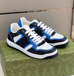 Klassiska män designer skor casual platta-forme sneakers vintage tränare scarpe lyxsko sport kalvskinn lapptäcke sned skateboard promenader