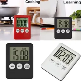 New Party Cooking Timer LCD Digital Screen Clock Kitchen Countdown Timer Mechanical Digital Kitchen Timer Magnetic GG