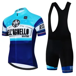 Set di maglie da ciclismo Uomo Summer AntiUV Set traspirante Racing Sport Mtb Bicycle Bike Abbigliamento Suit 230522