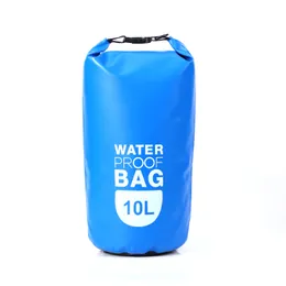 Açık su geçirmez torba çok spesifikasyon tek omuz su geçirmez çanta sürüklenen yüzme plaj yüzen çanta 230524