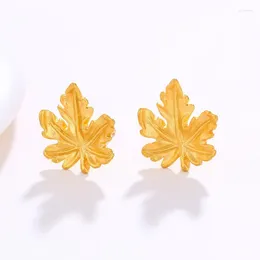 Boucles d'oreilles clous plaqué or 18 carats amulette créoles 2023 tendance charme pour femmes bijoux fête cadeau