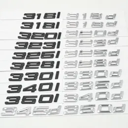 3d Abs Schwarz Chrom Auto Buchstaben Hintere Kofferraum Abzeichen X3 Logo  für BMW X3 F25 Aufkleber Emblem X3 E83 F25 G01 Schriftzug Zubehör