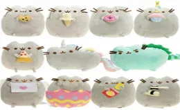 Cartoon Cat Plush Toys Donuts Cat Kawaii Cookie Icecream Rainbow Cake Plush Soft Stuffed Animals Toys for Children Kids Gift 210727393780