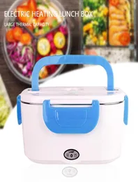 110220v Portable Electric Heating Lunch Box FoodGrade Food Warmer Heater Rice Container Stainless Steel Dinnerware Sets 2010169053365