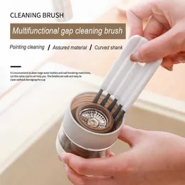 Rengöringsborstar Nya multifunktionella flexibel Gap Brush Cup Cover Groove Gap Brush Hushåll Mjuka borstar Rengöring Brush Cepillo de Limpieza G230523