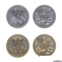 Arts And Crafts Yes Or No Copy Coin Commemorative Prediction Decision Making Challenge Vintage Skl Handicraft Travel Souvenir Art Dr Dhzfq