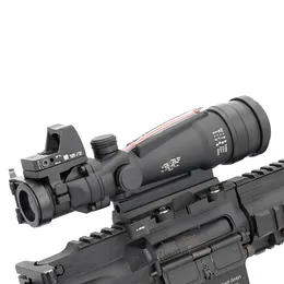 Tactical TA11 TA31 3.5X35 Real Fiber Glass Reticle Hunting Optic Sight Airsoft Riflescope Holographic Scope W/Original T-rlji-con Marking With RMR Red Dot Sight