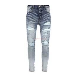 Mens Ripped Skinny Biker Jeans Designer Denim, New Fashion Trend
