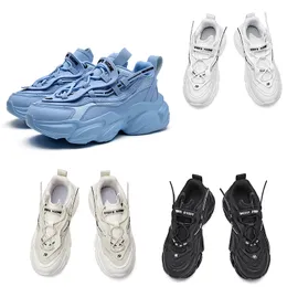 2023 Sıradan Ayakkabı Kadın Erkekler Siyah Beyaz Bej Koşu Ayakkabıları Erkek Eğitmenler Spor Spor ayakkabıları Boyut 36-44 Color12