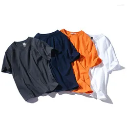Trajes de hombre 2617-Camiseta de manga corta de algodón para hombre, camiseta informal holgada de verano, camiseta para hombre, camisetas para parejas, camiseta para mujer LYG999