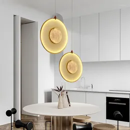 Lâmpadas pendentes Nordic Creative Modern Led Lights Living Dining Room Bedroom Bedside Bar Kitchen Villa El Lighting Indoor