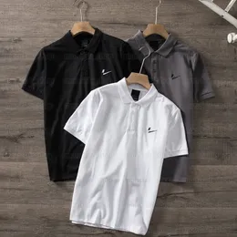 T-shirt pour homme Top Tech designer tshirt Broderie N Print Polo à manches courtes couleur unie Polo Business casual style classique plus la taille des vêtements
