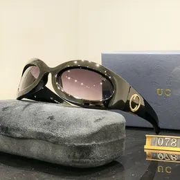 anteojos de sol para mujeres gafas de sol de diseñador hombres Ciclismo deportivo Hip hop Moda de lujo Conducción Sombreado en la playa Protección UV gafas polarizadas regalo con caja