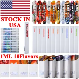 Hot Selling USA STOCK CAKE GEN5th She Hits Different Disposable Vapes CAKE GEN5 E Cigarettes Ceramic Coil Disposable Device Pods Thick Oil Vape Pens Empty Carts