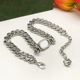 Colares designers de colares masculinos jóias pingentes femininos Cadeia de moda de titânio de aço inoxidável de alta qualidade Link Cuban Link