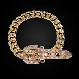 Link Bracelets Chain Vankeliif Simple Bangle Unisex Jewelry All Micro Inlaid With Lock Bracelet Fashion GiftLink LinkLink