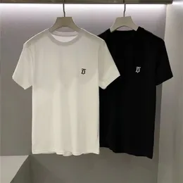 Designer tshirts homens camiseta de verão masculino mulheres preto e branco camise