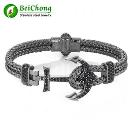 Bangle Handmade Jewelry Atolyestone Artillery Barkes Wiith Anchor Clasp Magnetic Clasp