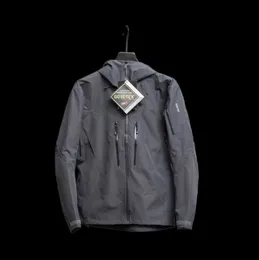 Herrenjacken 2023 ARC Dreischichtige wasserdichte Outdoor-Jacke für Männer GORE-TEXPRO SV Männliche lässige Wandermantelkleidung Neue High-End-62ESS