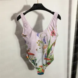 Imprimé femmes maillot de bain rembourré une pièce dos nu maillots de bain Sexy plage Bikini vacances maillots de bain pour femme