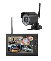 Wireless Baby Monitor Camera System 7 inch Monitor 24G 4CH DVR NVR CCTV KIT VIDEO Camera Surveillance System voor thuisbeveiliging H16451356
