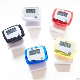 Favor Favor Pocket LCD Pedômetro Mini esportes Etapa Drop Drop Deliver Home Garden Festive Supplies Event Dhrt1