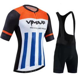 Jersey de ciclismo Define roupas de roupas de verão para homens esportes de bicicleta completa de bicicleta mtb camisa provenil uniforme tricuta bib masculino 230522