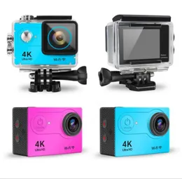 H9 Action Camera Ultra HD 4K 30fps WiFi 20inch 170D Underwater Waterproof Helmet Video Recording Cameras Sport Cam Without SD ca3955634