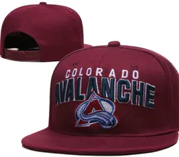 2023 Amerikan Buz Hokeyi Colorado Buffalo Boston Chicago Snapback Hats 32 Takım Lüks Tasarımcı Casquette Spor Şapkası Strapack Ayarlanabilir Kapaklar A35