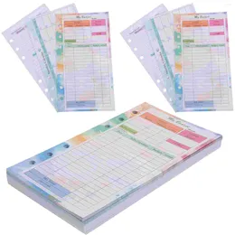 Gift Wrap Expense Tracking Loose-leaf Cash Notebook Decorative Papers For Money Recording Budget