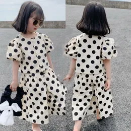 Clothing Sets Summer Girls Fashion Singlebreasted Polka Dot Shirt TopCulottes Baby Kids Clothes Suit Children 230522