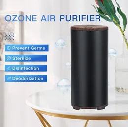 Portable Diffuser Ozone Air Purifier Generator Formaldehyde Removing Car Deodorization Ionizer USB Rechargeable Home Cleaner Purif8753194