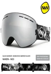 NANDN gafas de esquí snowboard doble capa UV400 antivaho gafas de esquí grandes gafas de esquí 2202145977992