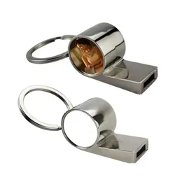 Party Favor Heat Transfer Whistle Keychain Pendant Födelsedag Sublimation Blank Diy Metal Whistles Drop Delivery Home Garden Festive S DHGJ4