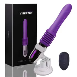 Automatic Telescopic Dildo With Cup Spot Sex Toy For Women Hand-Free Anal Vibrator Massage 75% Off Outlet Online sale