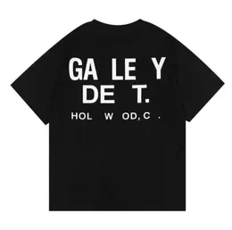 Heren Galleryes depts Designer Zomer Gallary T-shirt Alfabet Gedrukt Ster Dezelfde Ronde Hals Korte Mouw T-shirt voor Mannen en Vrouwen ym