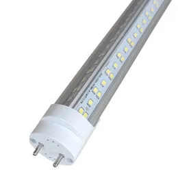 Lâmpadas LED de 4 pés, sem interferência de RF FM, bulbos fluorescentes de reposição de LED de 4 pés T8, tubo leve de lojas de garagem, desvio para o lastro, energia de dupla extremidade, G13 Base Crestech168