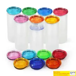 Colorful Sealing Lids Slide Lids Waterproof Seal Cover Replacement Resistant Spill Proof Covers for 16oz 20oz 25oz Straight