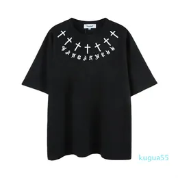 2023-Men's T-Shirts Printed T-shirt Round Neck Breathable Short Sleeve Est Summer Creative Personality Shirt Oversized Male